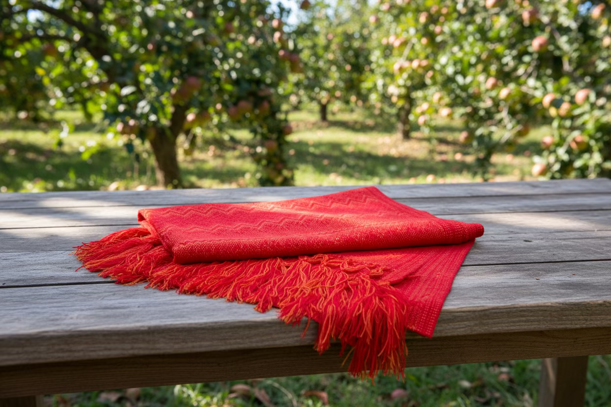 1.9m “Ritmo” Synthetic Mexican Birth Rebozo (6ft 3in) - ZigZag Pattern