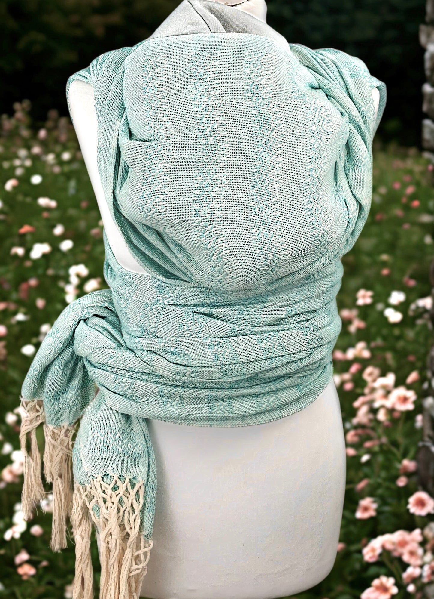 3.5m “Clasico” Premium Cotton Mexican Birth Rebozo (12ft)
