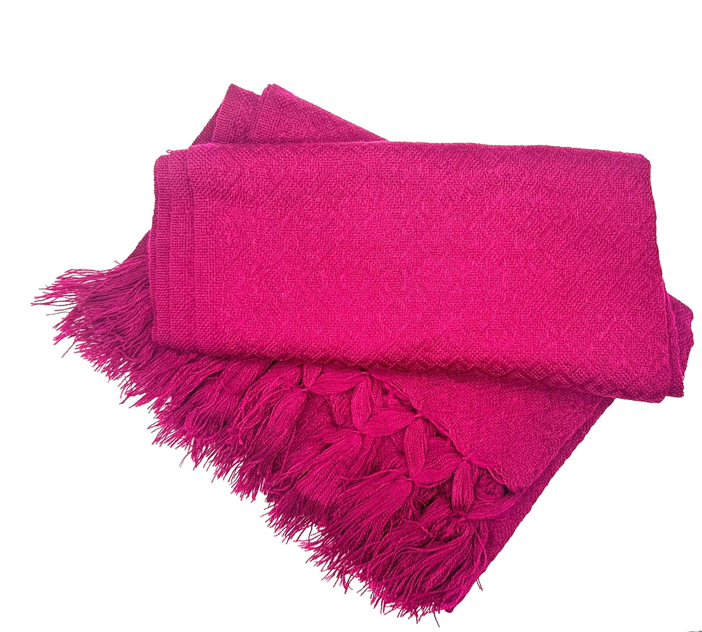 Diamond Pattern Classic Artisanal Mexican Rebozo Shawl (195cmx67cm)