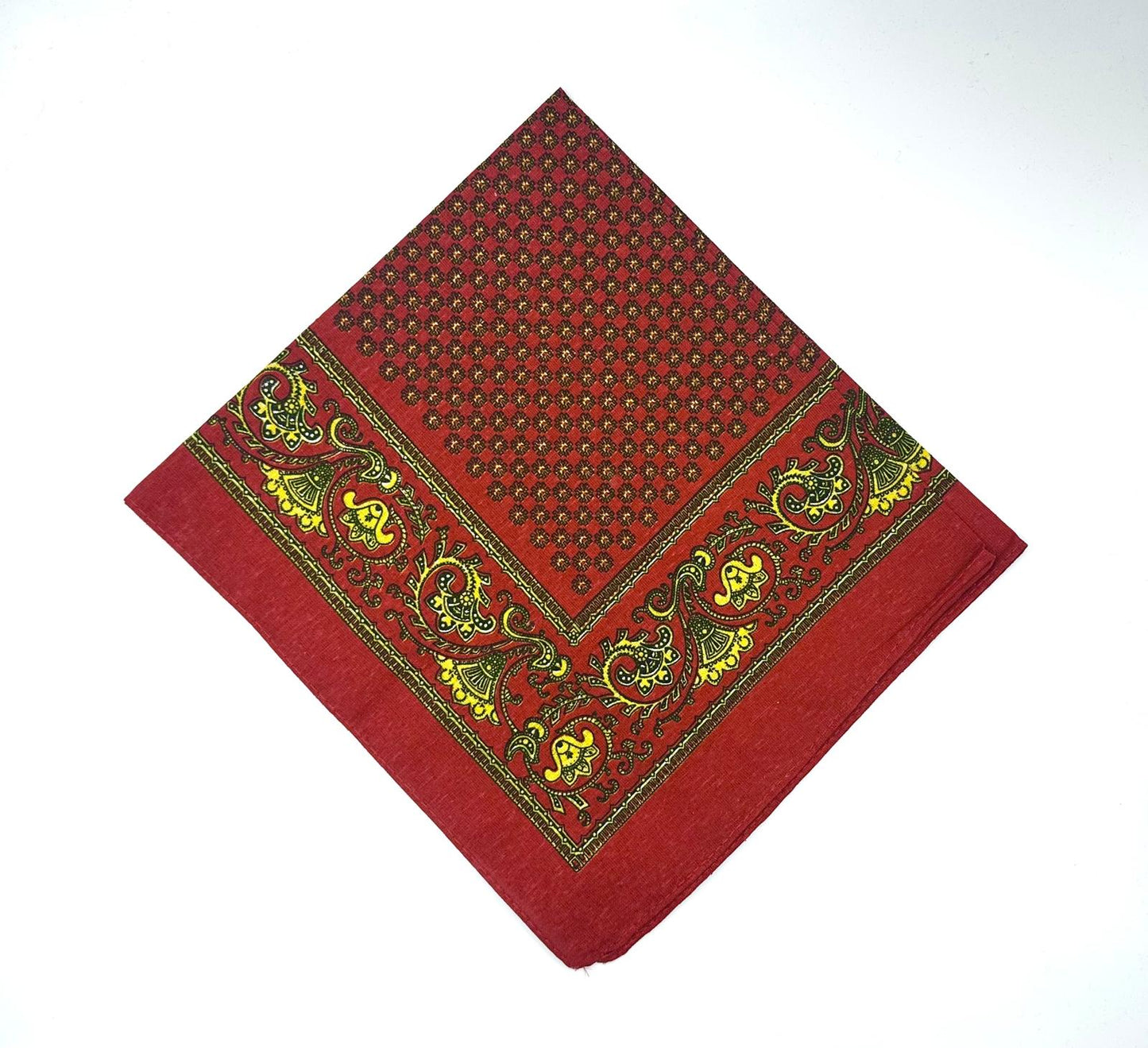 Mexican Paliacate Bandana – 100% Cotton Traditional Mexican Scarf / Headscarf (58 x 58 cm)
