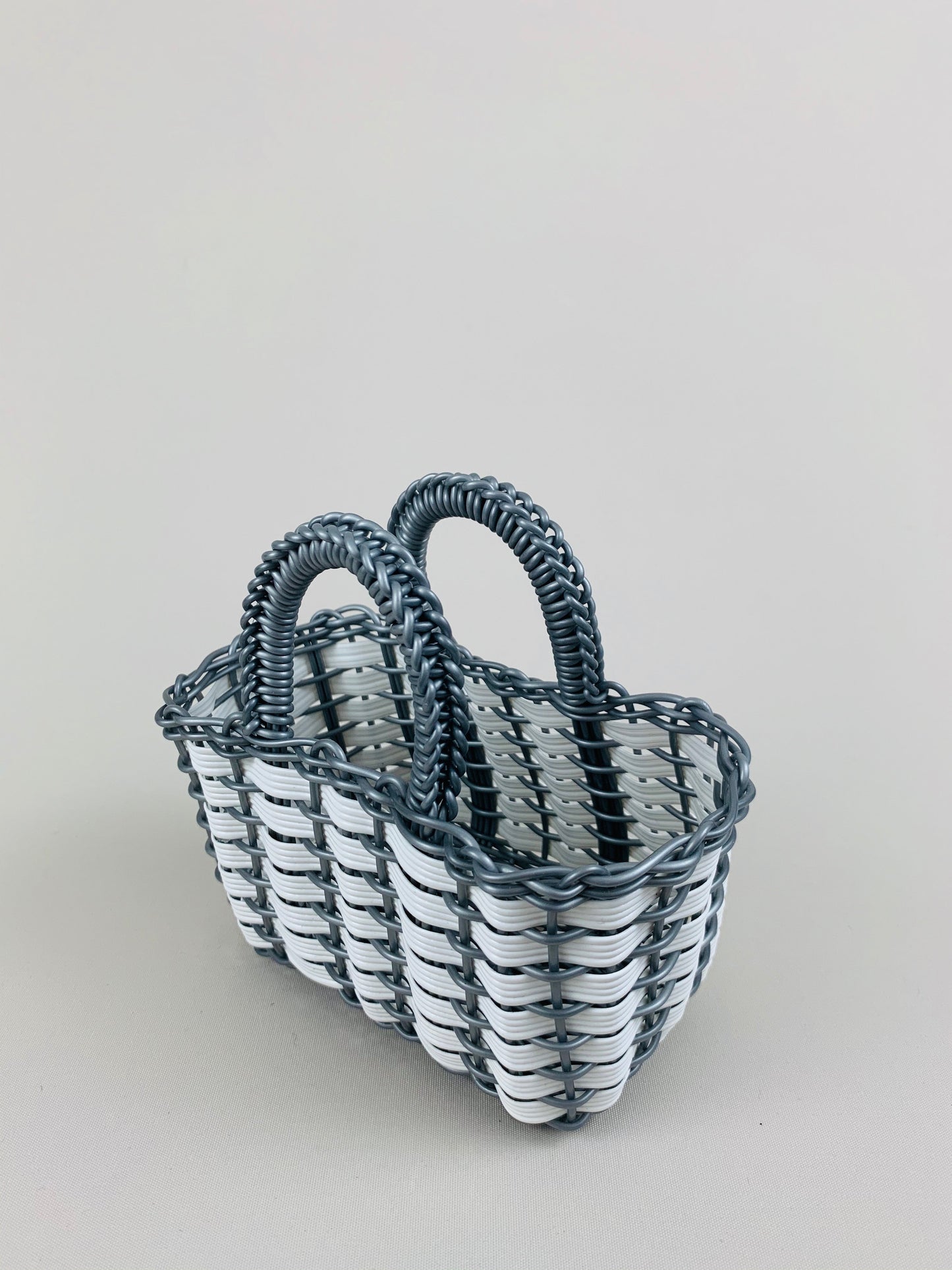 Mini Mexican Tianguis Tote Bag – Small Woven Bag for Kids, Beach & Everyday Treasure 13x9x9 cm