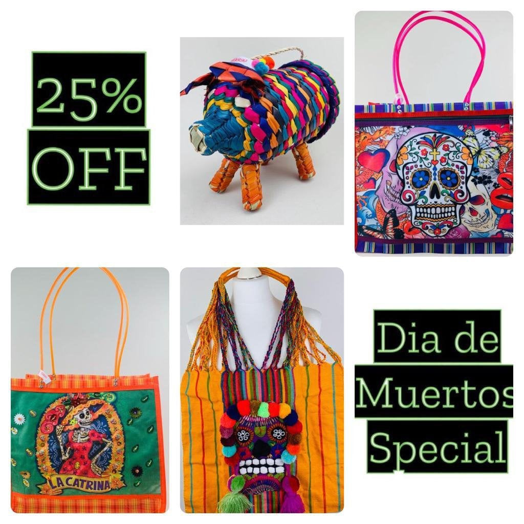 SPECIALE Dia De Muertos - 25% DI SCONTO SU TUTTE LE BORSE*