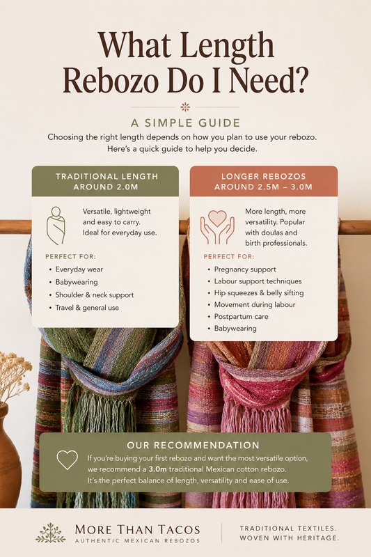 What Length Rebozo Do I Need? A Simple Guide