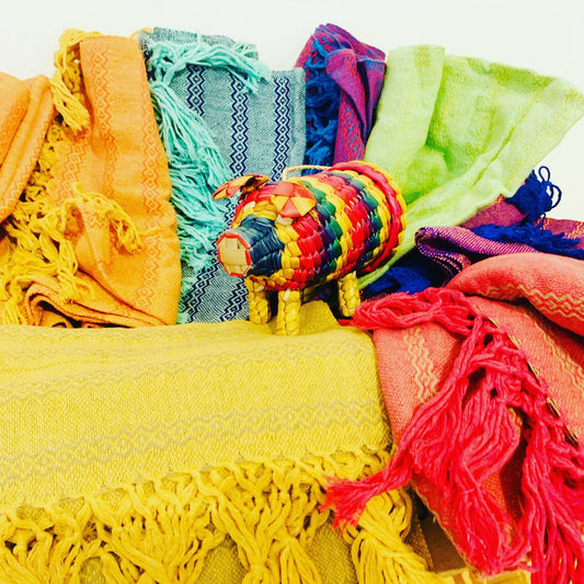 NEW Super Limited Stock Bi-Colour Rebozos Just In!!!!!-More Than Tacos