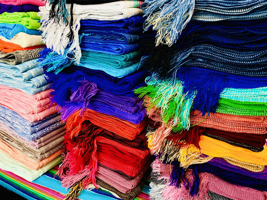 New Stock Alert!!! Over 50 Different Styles of Rebozo Now Available-More Than Tacos
