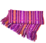 1.9m (6ft 3in) Arrow Design Multi Coloured Artisanal Mexican Rebozo Shawl (190cmx85cm)