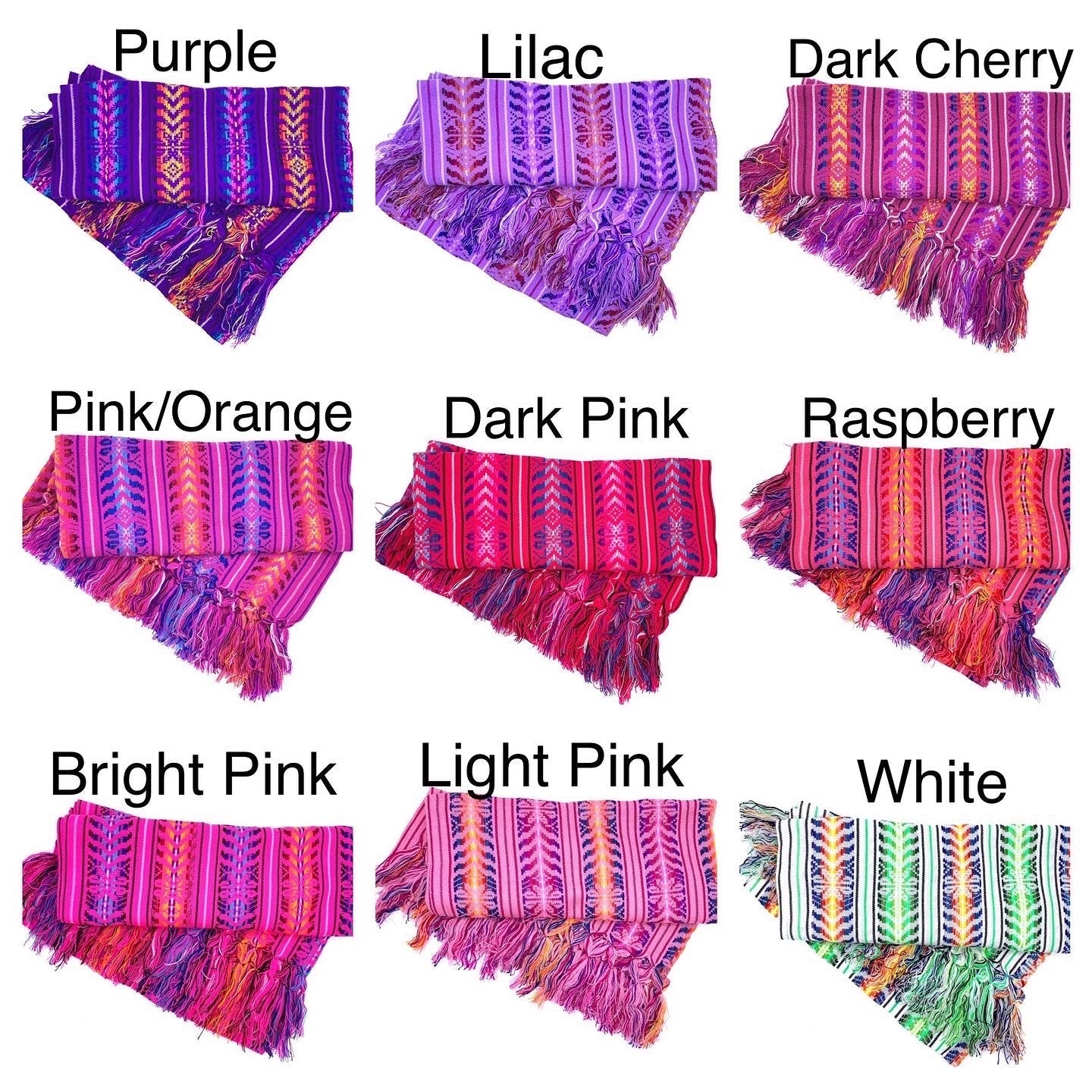 1.9m “Flecha” Synthetic Mexican Birth Rebozo (6ft 3in) – 90cm Width