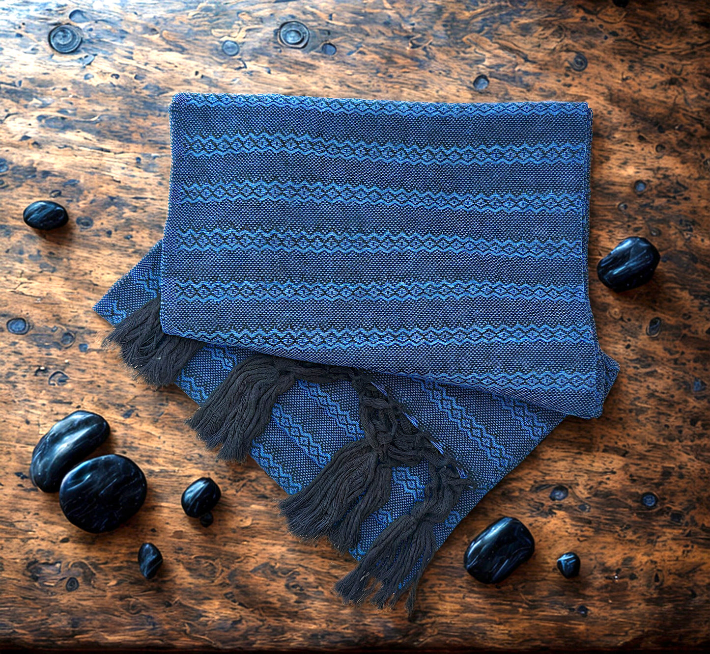 2.0m “Herencia” Cotton Mexican Birth Rebozo (6ft 6in)
