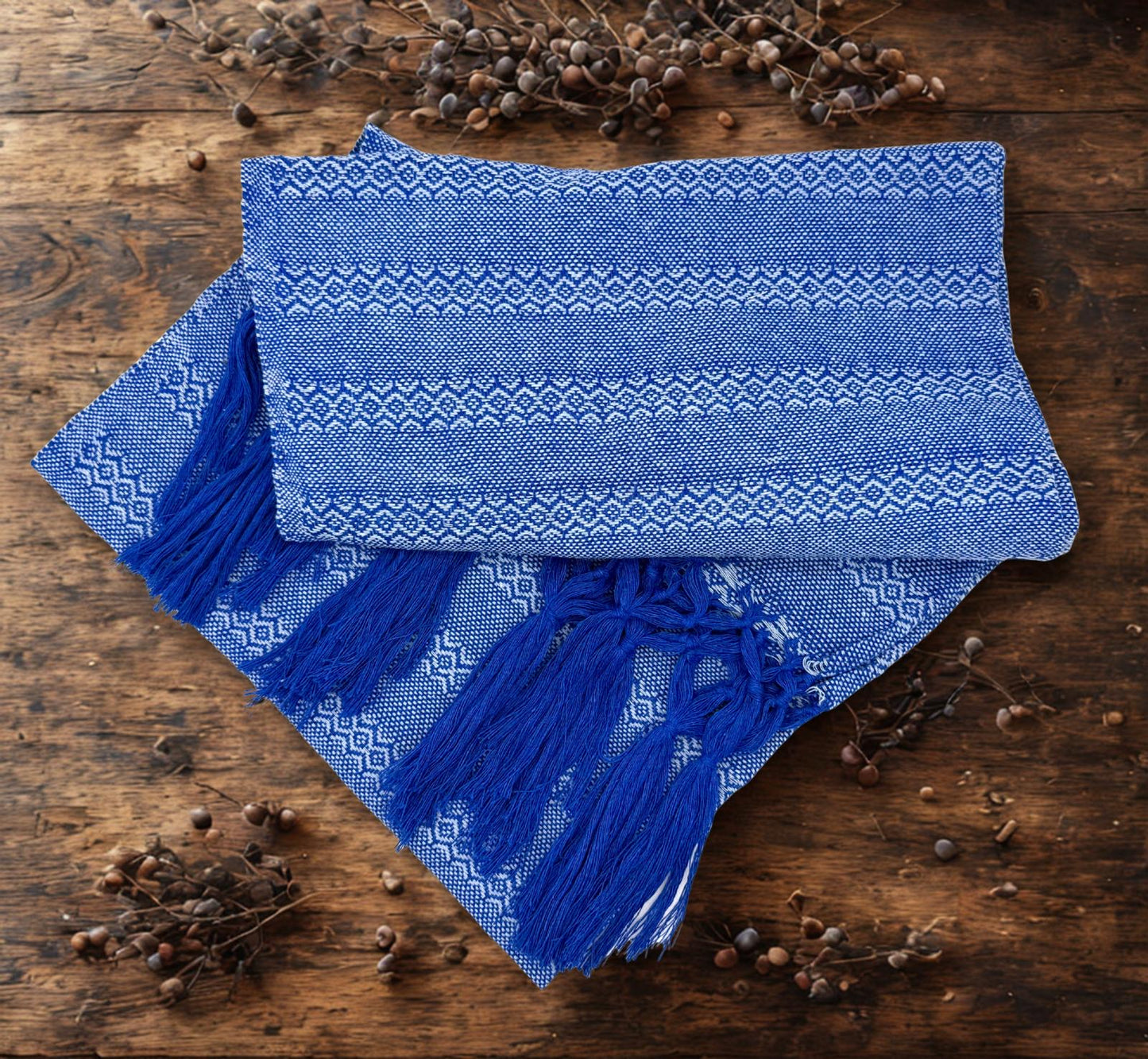 2.0m “Herencia” Cotton Mexican Birth Rebozo (6ft 6in)