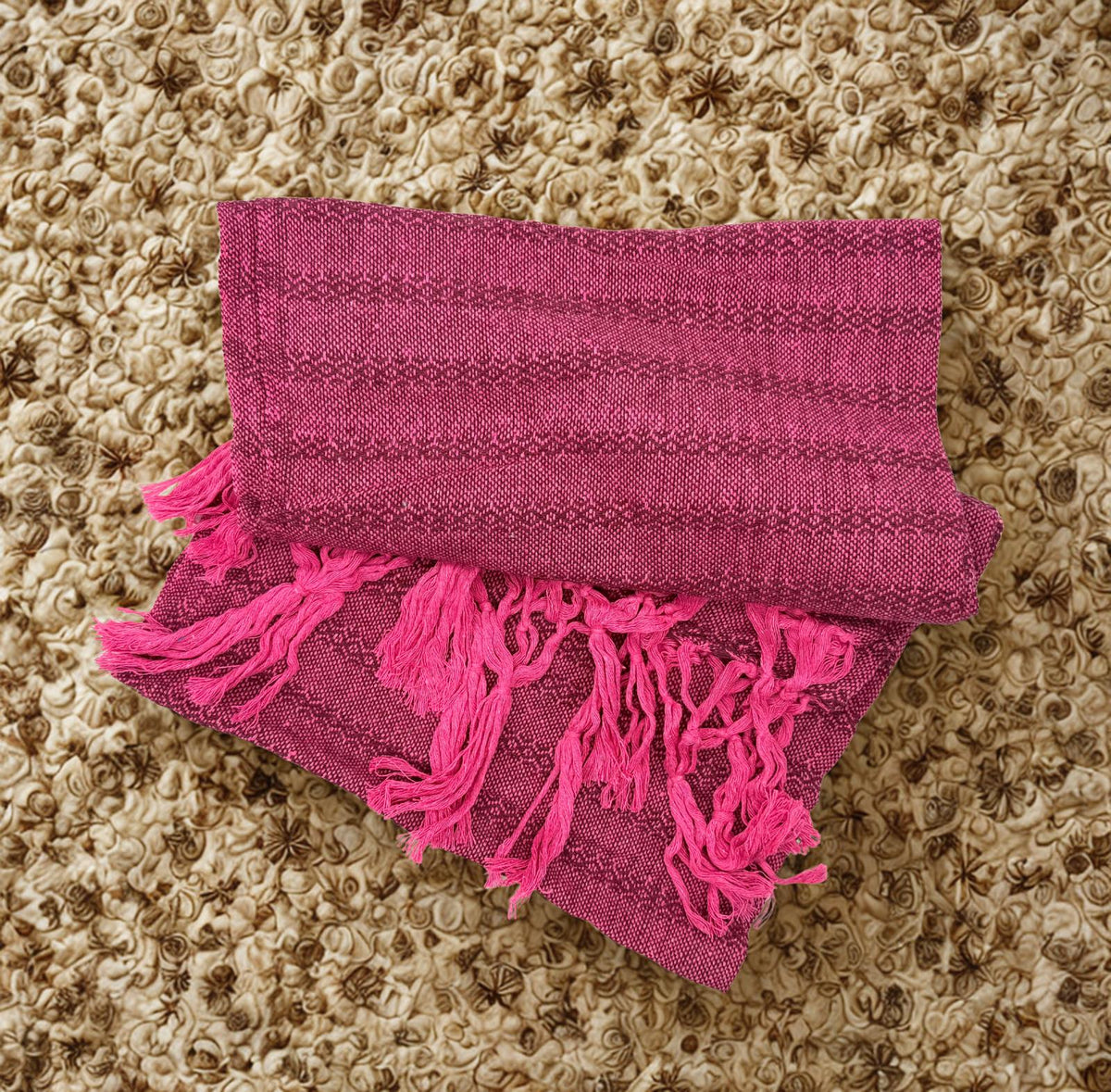 2.0m “Herencia” Cotton Mexican Birth Rebozo (6ft 6in)