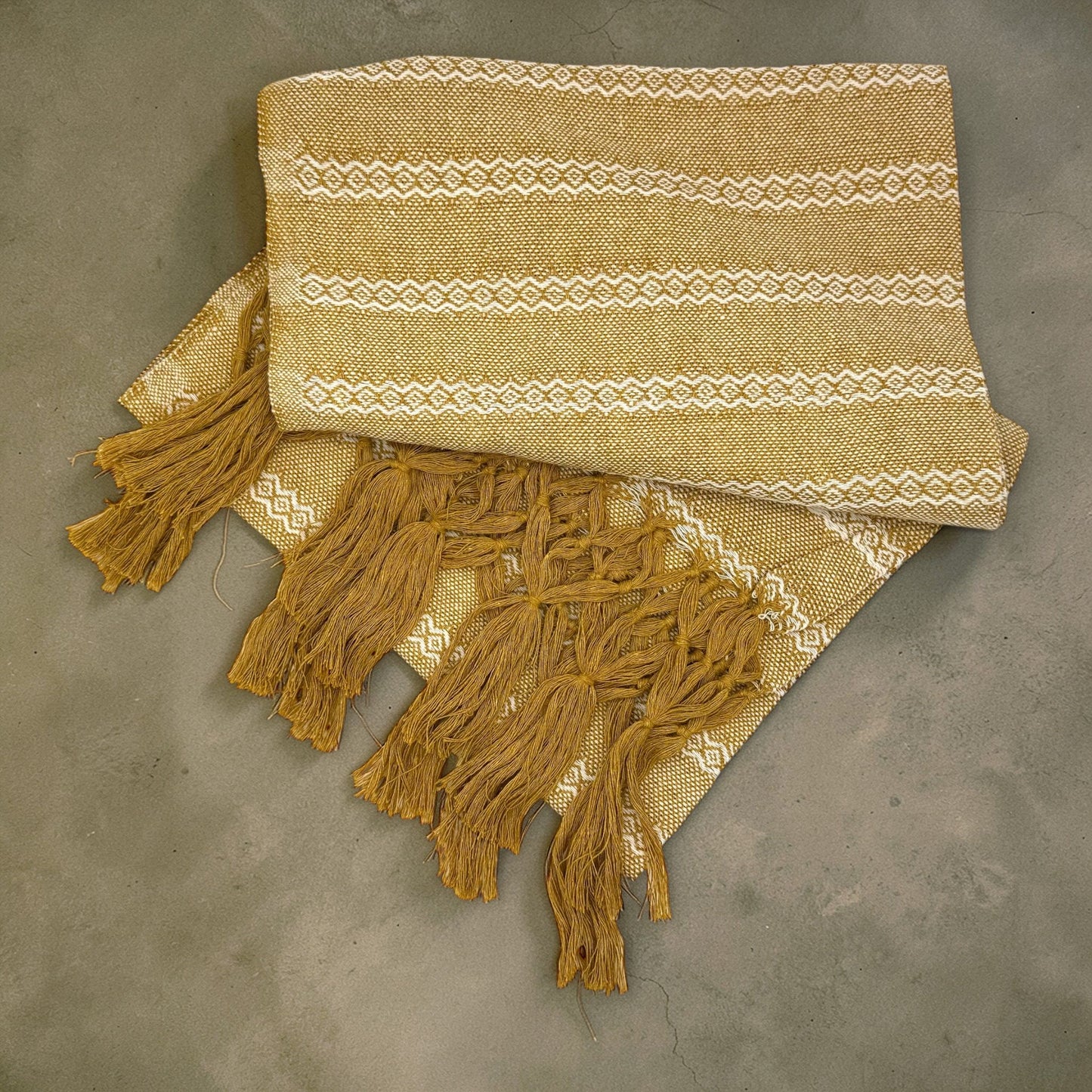 2.0m “Herencia” Cotton Mexican Birth Rebozo (6ft 6in)