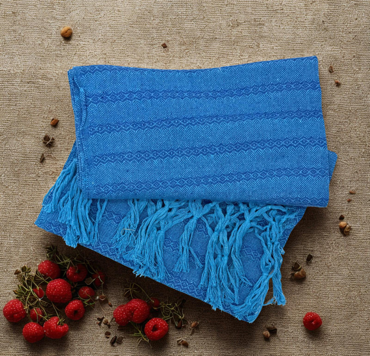 2.0m “Herencia” Cotton Mexican Birth Rebozo (6ft 6in)