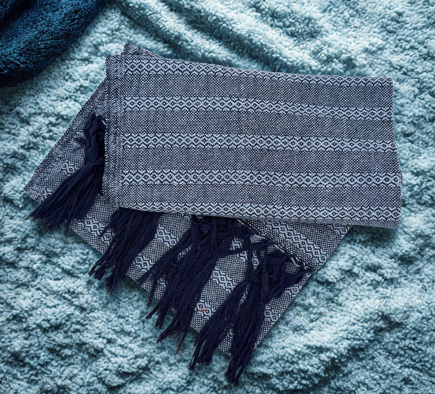 2.0m “Herencia” Cotton Mexican Birth Rebozo (6ft 6in)