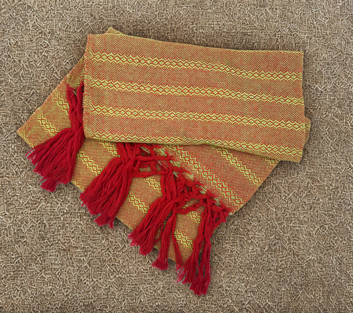 2.0m “Herencia” Cotton Mexican Birth Rebozo (6ft 6in)