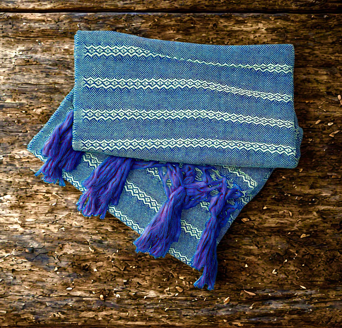 2.0m “Herencia” Cotton Mexican Birth Rebozo (6ft 6in)