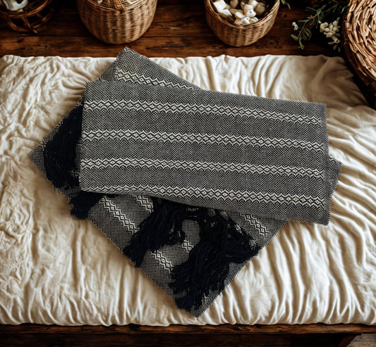 2.0m “Herencia” Cotton Mexican Birth Rebozo (6ft 6in)