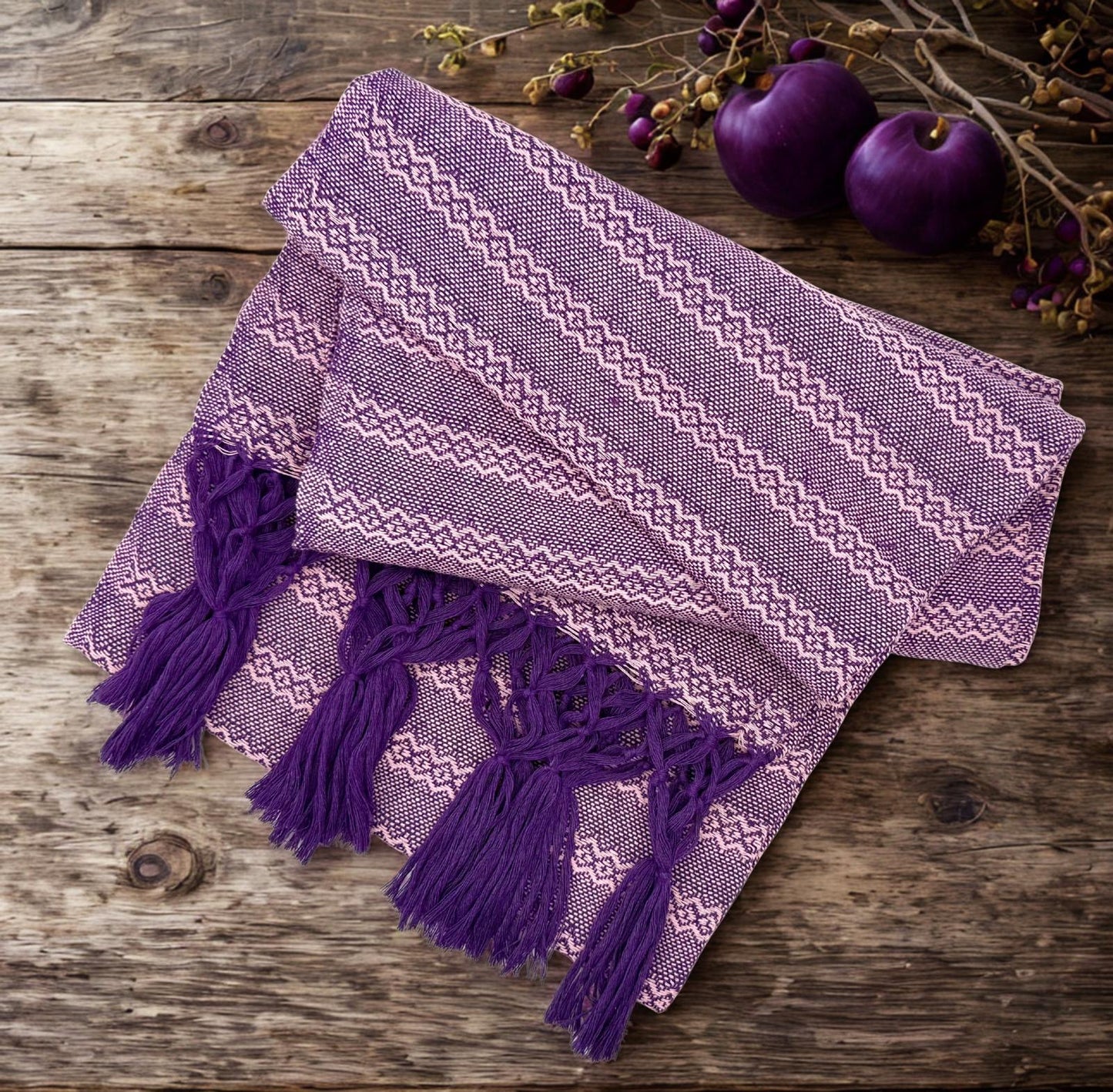 3.0m “Herencia” Cotton Mexican Birth Rebozo (9ft 10in)