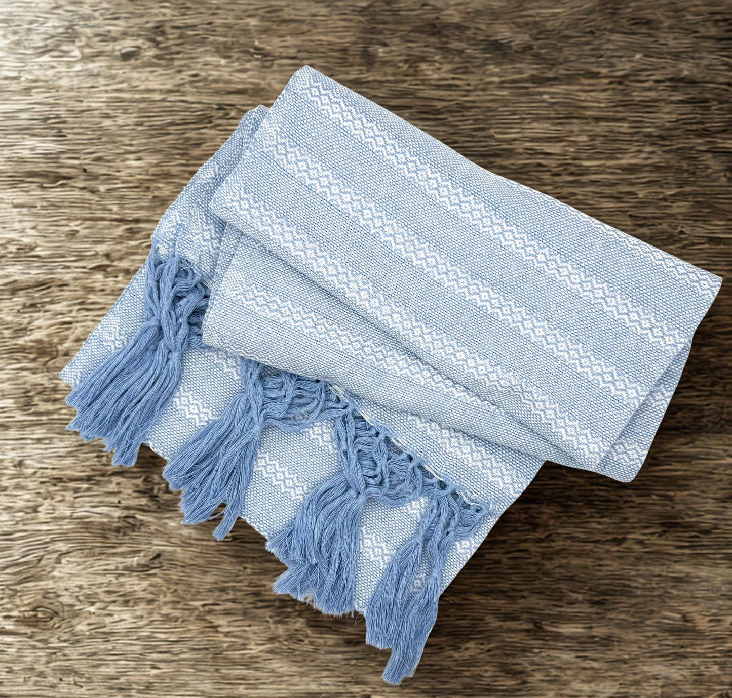 3.0m “Herencia” Cotton Mexican Birth Rebozo (9ft 10in)