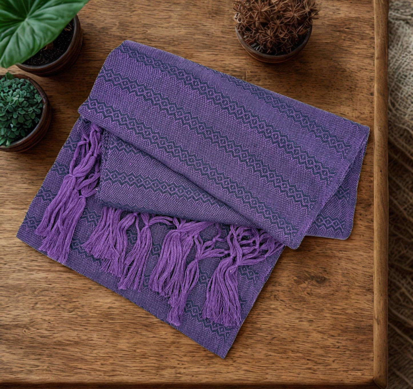 3.0m “Herencia” Cotton Mexican Birth Rebozo (9ft 10in)