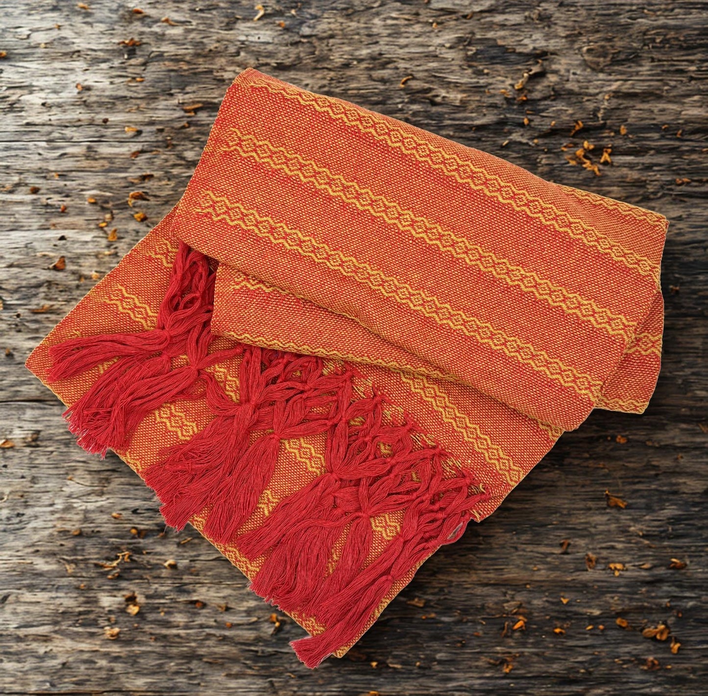 3.0m “Herencia” Cotton Mexican Birth Rebozo (9ft 10in)