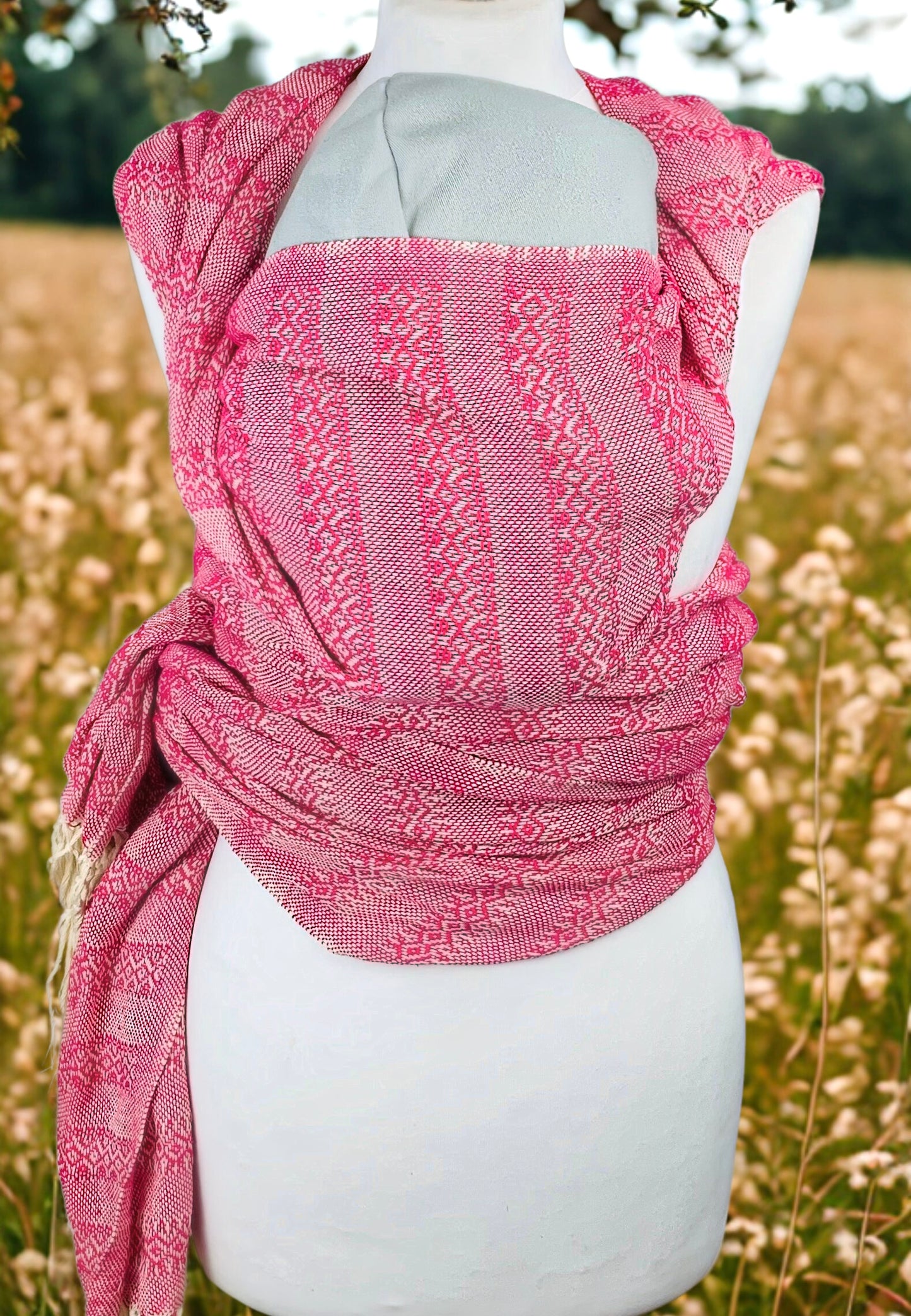 3.5m “Clasico” Premium Cotton Mexican Birth Rebozo (12ft)