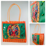 Bedazzled Mexican Market Mercado Shopping Bag