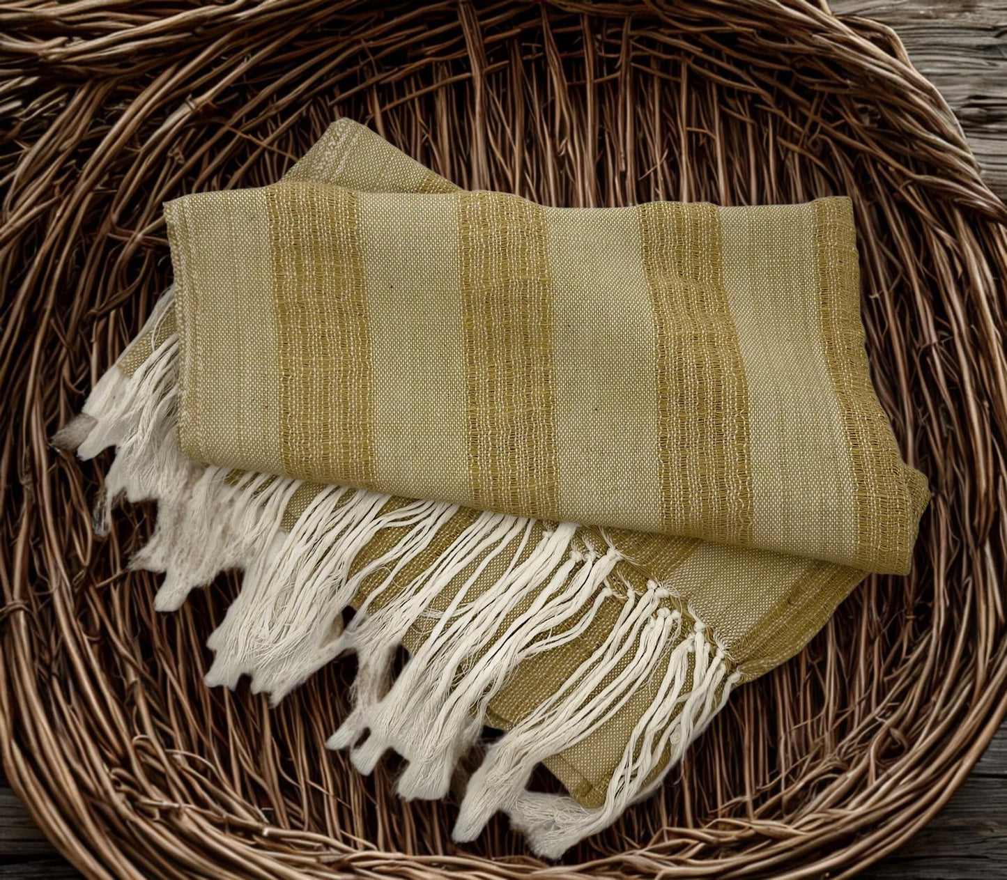Brisa 1.9m (6ft 3in) 100% Light Cotton Mexican Rebozo (190cm x 69cm)