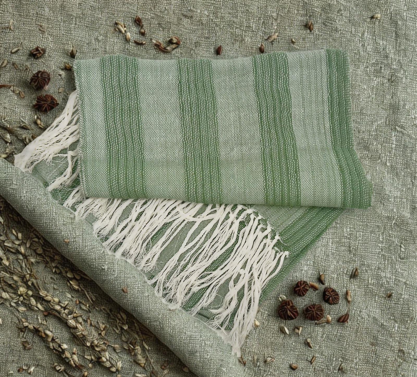 Brisa 1.9m (6ft 3in) 100% Light Cotton Mexican Rebozo (190cm x 69cm)