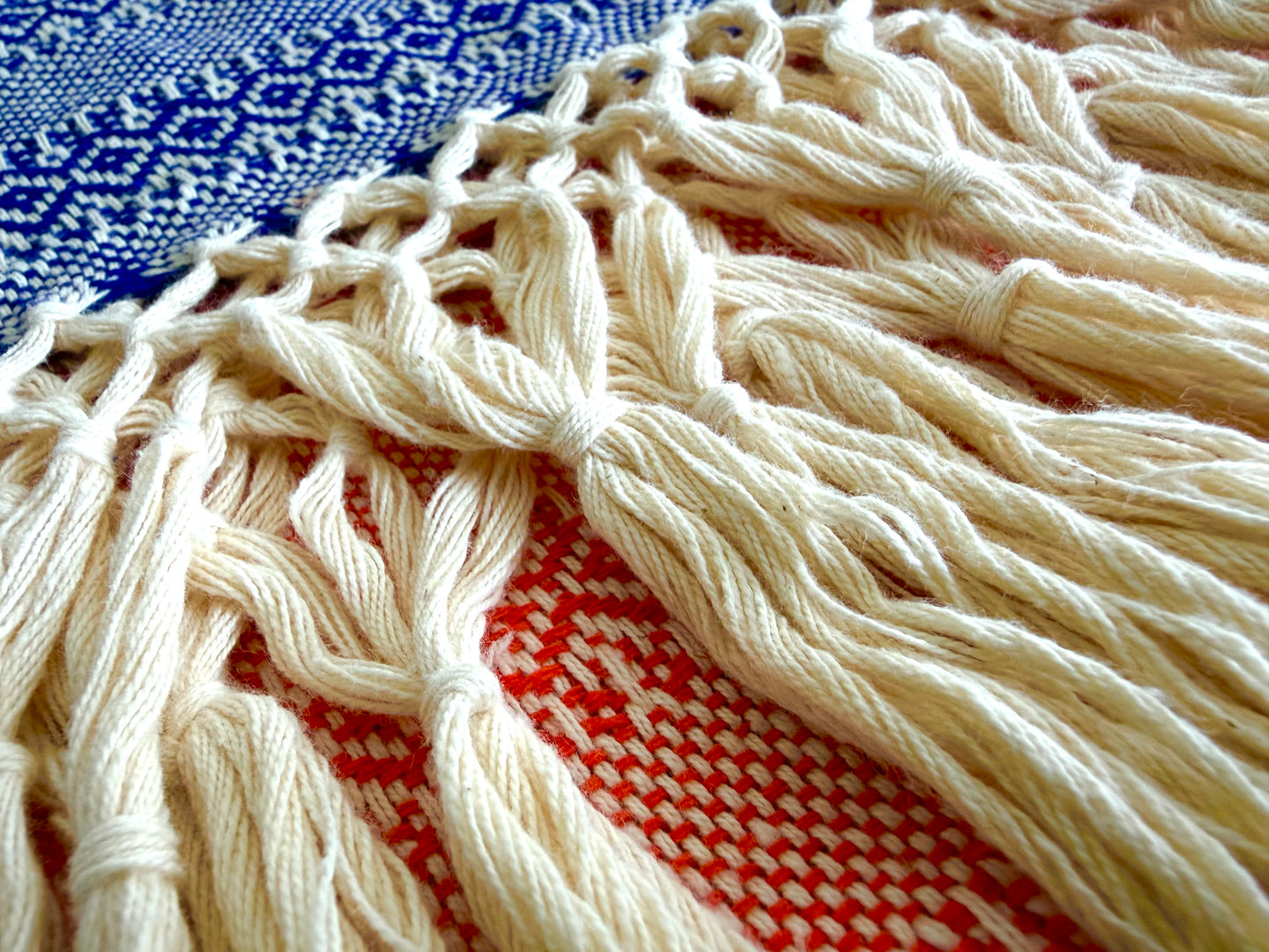 2.5m “Clasico” Chakra Premium Cotton Mexican Birth Rebozo (8ft 2in)