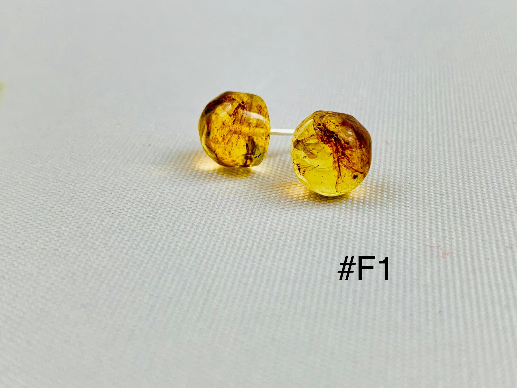 Chiapas Amber Earrings