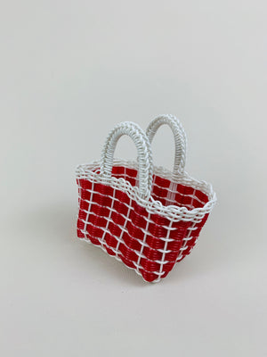 Cute Mini Tianguis Mexican Market Shopping Bag 13x9x9 cm