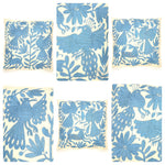 Exquisite Hand Embroidered Otomi Cushion Cover - Sky Blue (45x45cm)