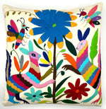 Exquisite Hand Embroidered Otomi Cushion Covers - Multicoloured (45x45cm)