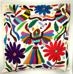 Exquisite Hand Embroidered Otomi Cushion Covers - Multicoloured (45x45cm)