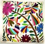 Exquisite Hand Embroidered Otomi Cushion Covers - Multicoloured (45x45cm)