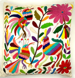 Exquisite Hand Embroidered Otomi Cushion Covers - Multicoloured (45x45cm)