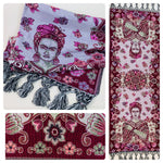 Frida/Maria Mexican Fashion Rebozo Shawl (200cmx72cm)