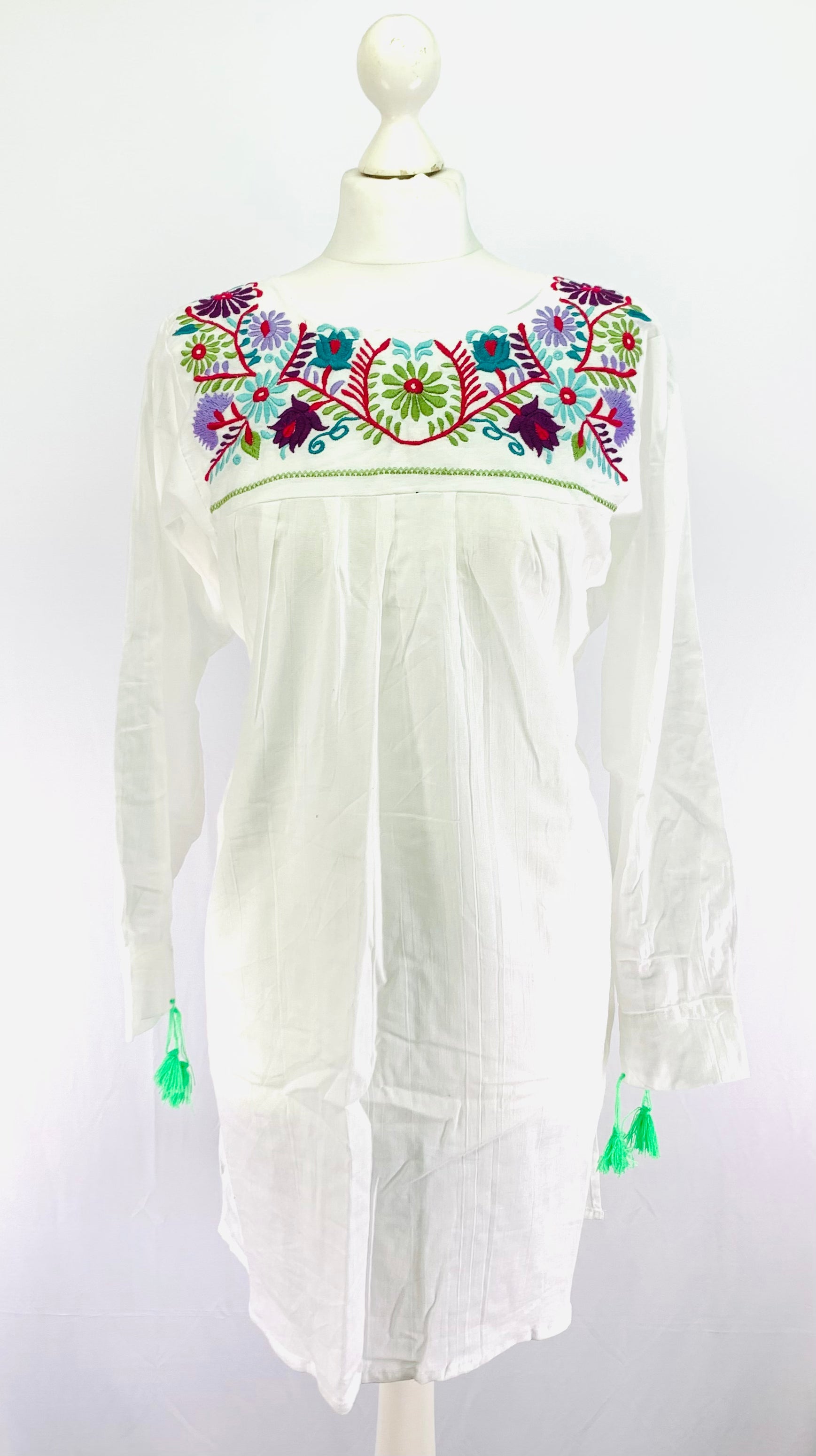 Mexican Embroidered Summer Dress More Than Tacos