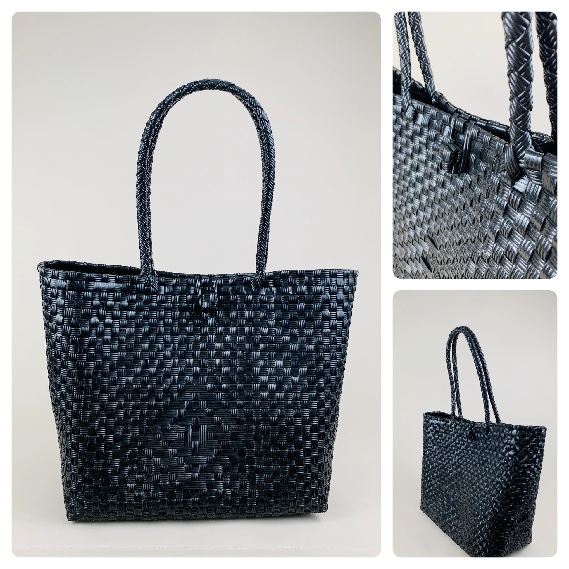 Mexican Market Tote Bag – Woven Beach & Shopping Bag (Tianguis Style)