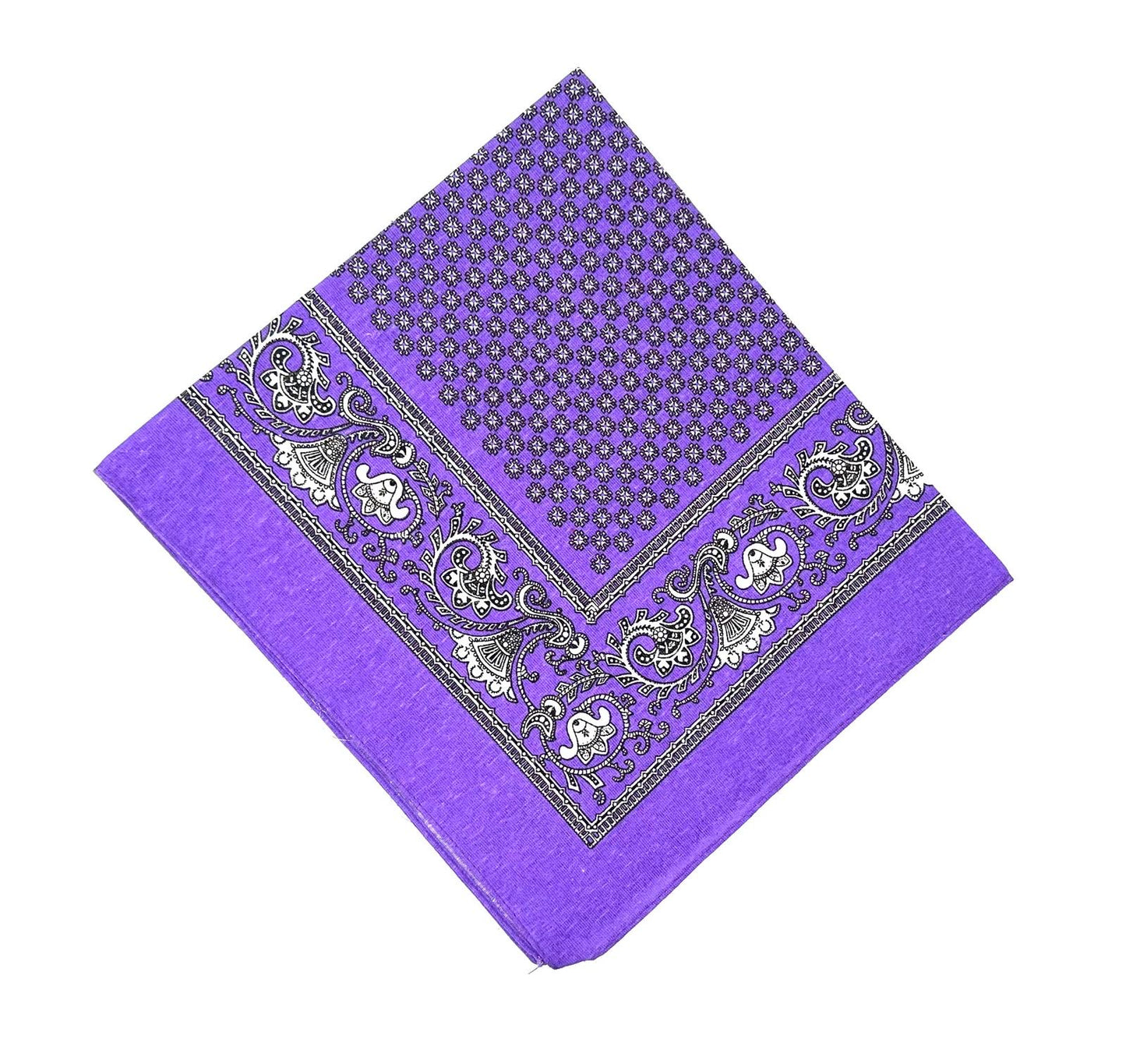 Mexican Paliacate Bandana – 100% Cotton Traditional Mexican Scarf / Headscarf (58 x 58 cm)