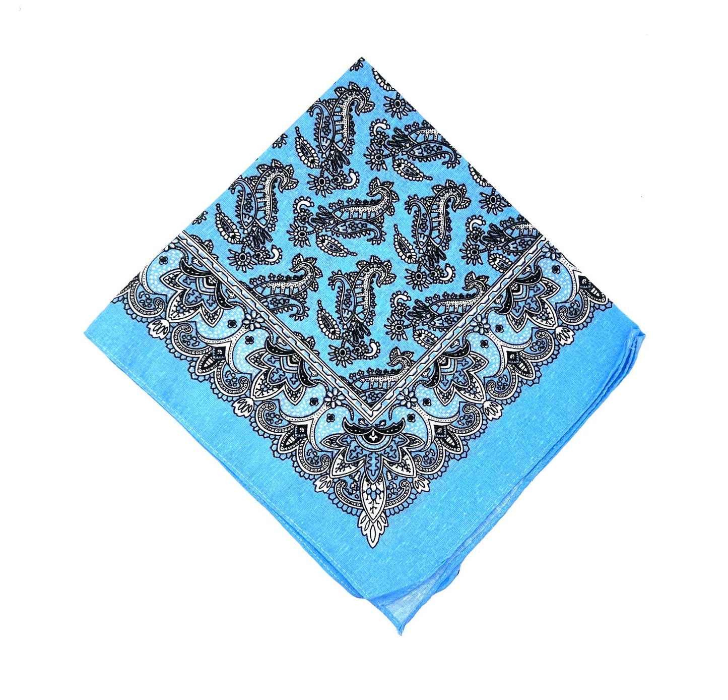 Mexican Paliacate Bandana – 100% Cotton Traditional Mexican Scarf / Headscarf (58 x 58 cm)