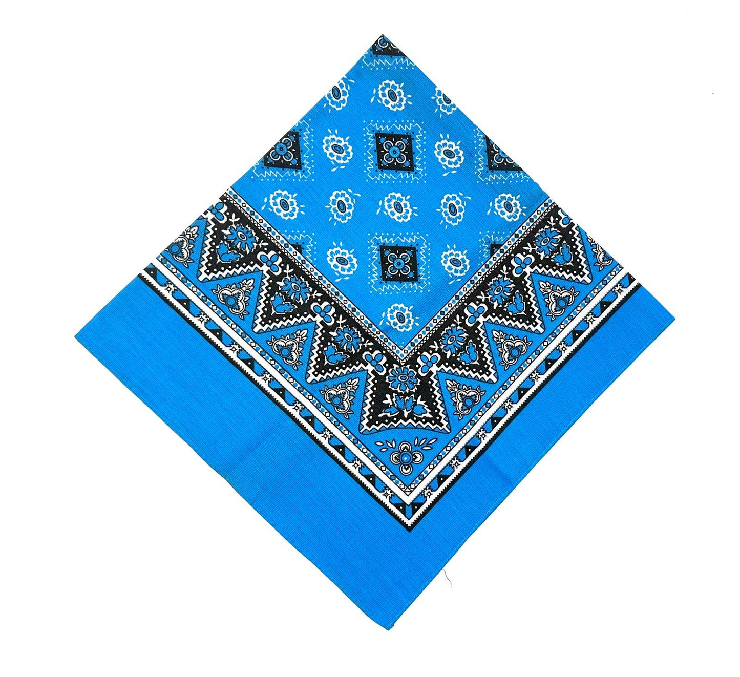 Mexican Paliacate Bandana – 100% Cotton Traditional Mexican Scarf / Headscarf (58 x 58 cm)