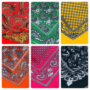 Mexican Paliacates / Bandanas (approx 58cm x 58cm)