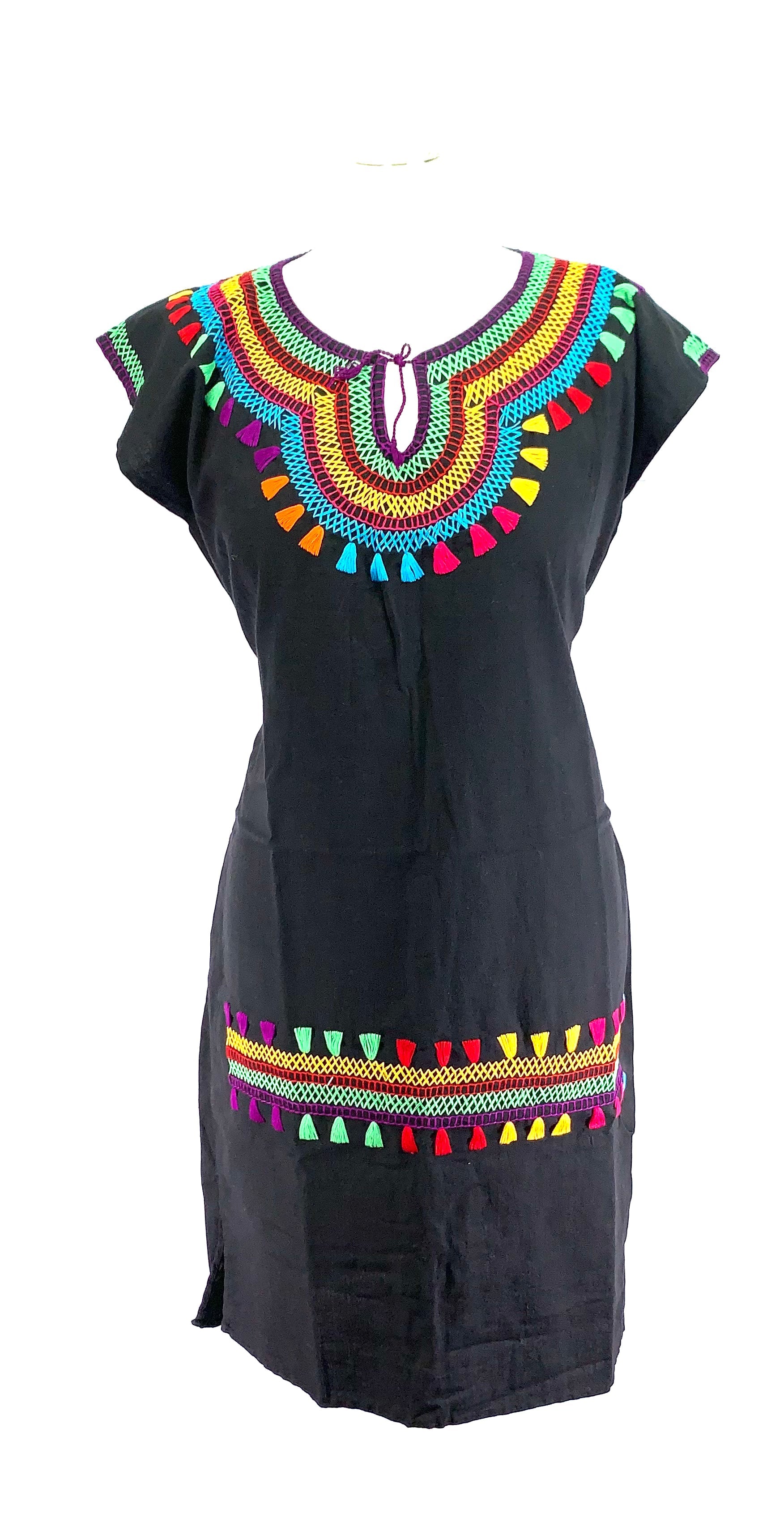 Mexican Traditional Embroidered Dress
