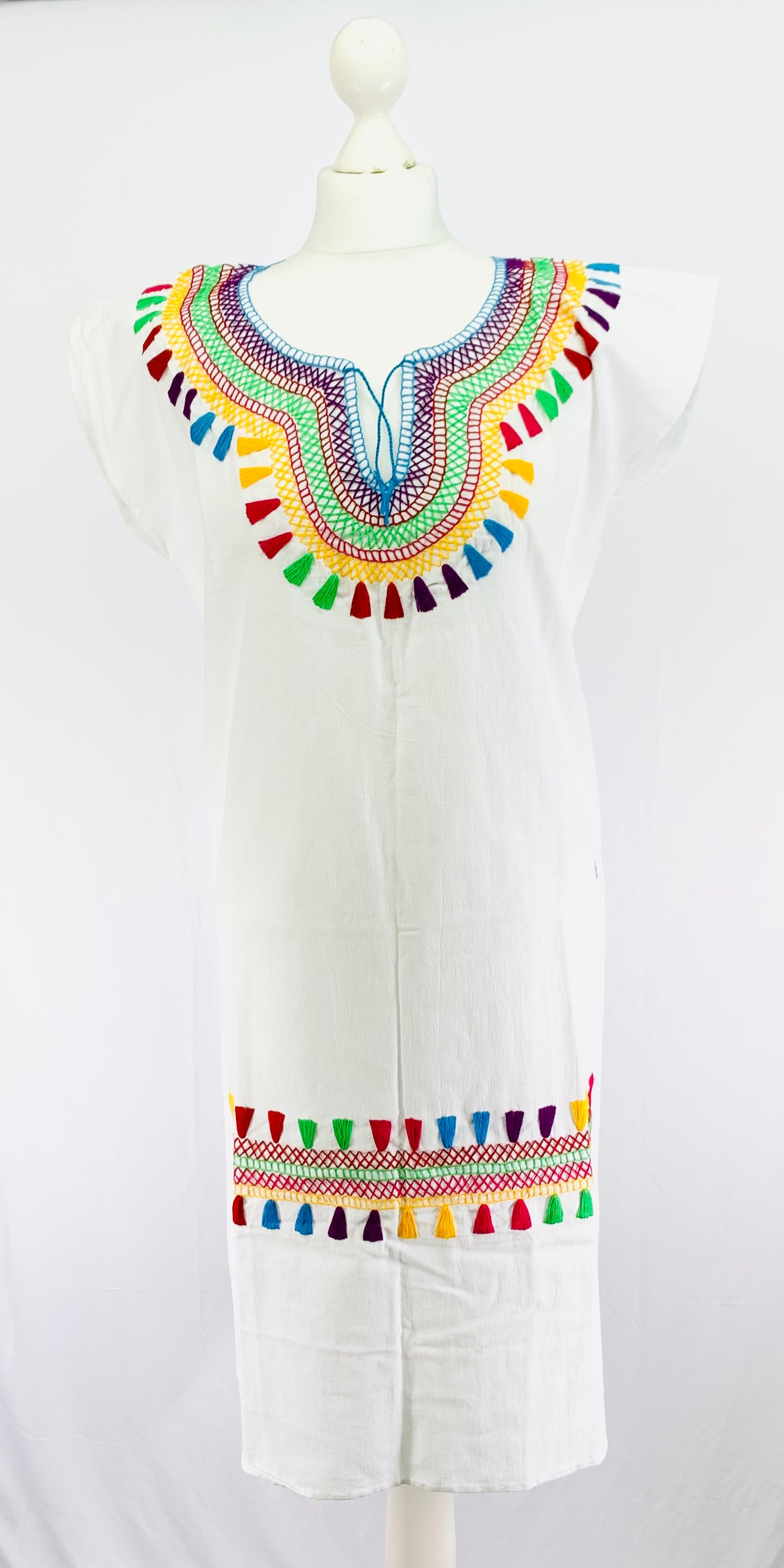 Mexican style 2025 summer dresses