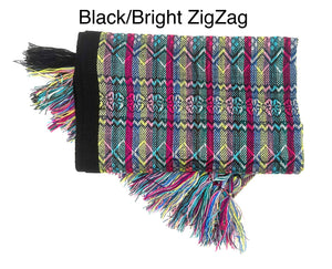 Multicolour Classic Artisanal Mexican Rebozo Shawl (195cmx67cm)