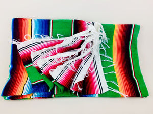 Multicoloured Mexican Sarape Blanket