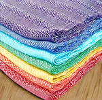 Premium Quality 100% Cotton 210cm x 65cm Mexican Rebozo Chakra Set (Set of 7)