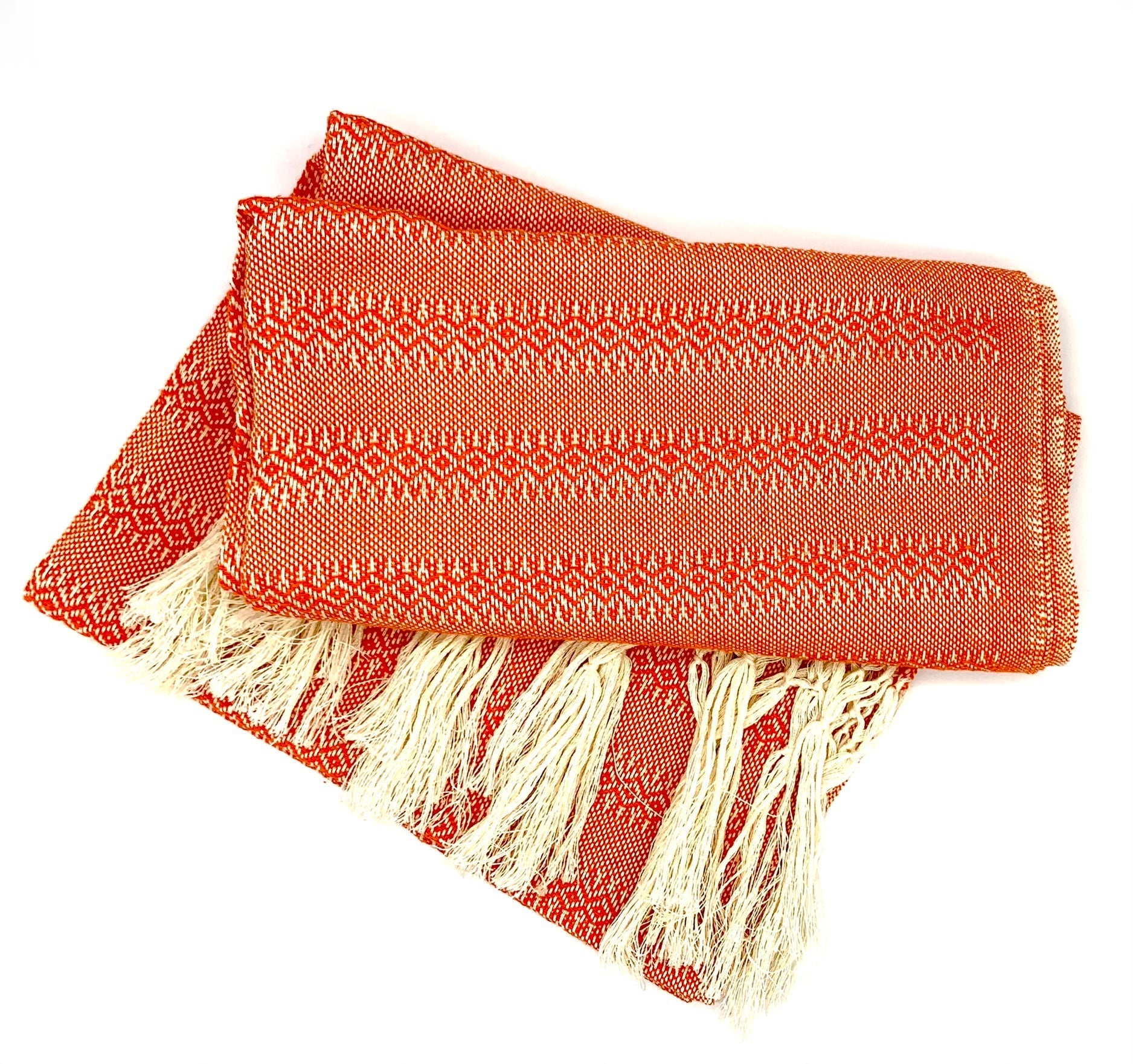 Premium Quality 2.1m (6ft 10in) 100% Cotton Mexican Rebozo (210cm x 65cm)