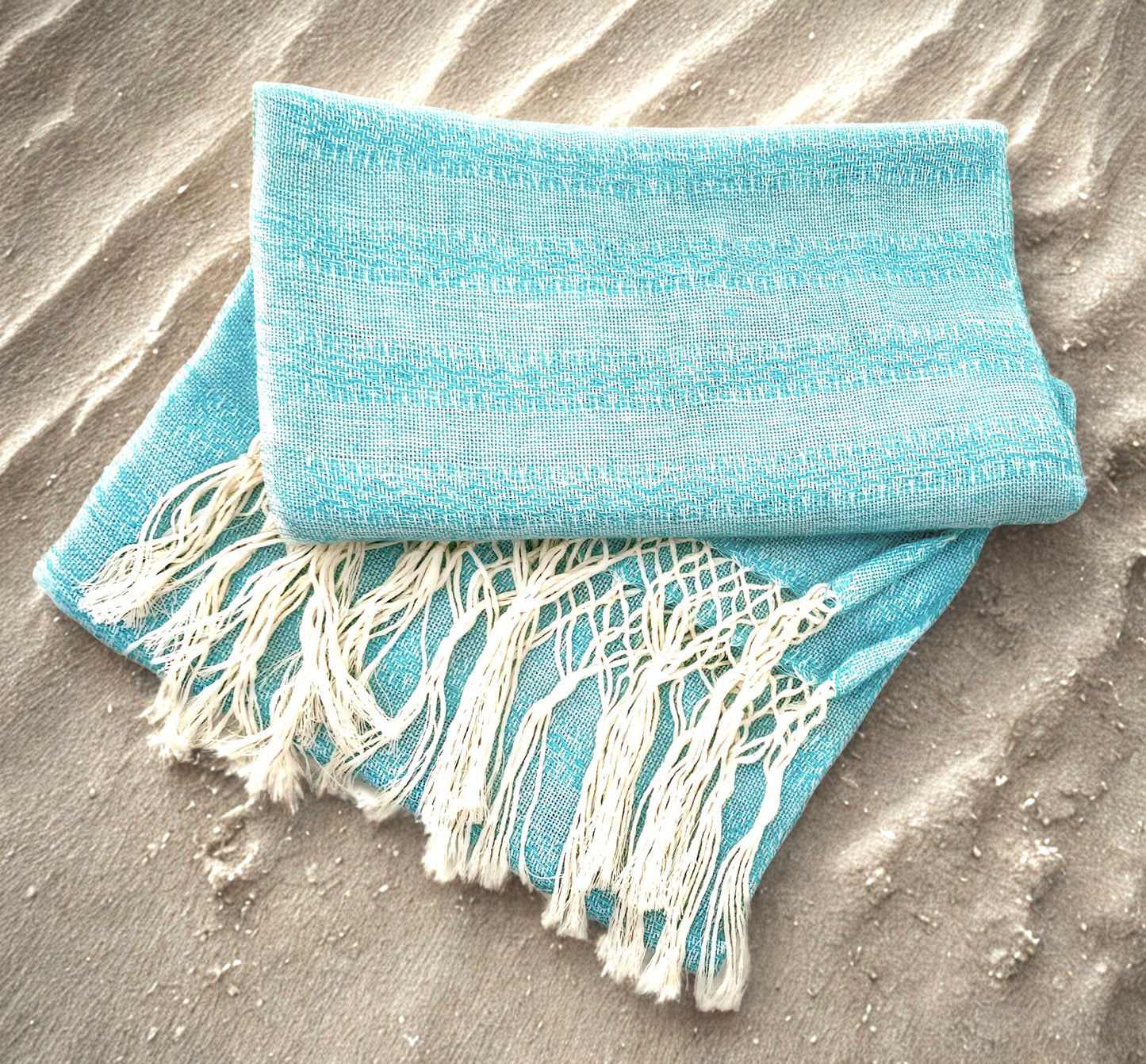 Premium Quality 2.1m (6ft 10in) 100% Cotton Mexican Rebozo (210cm x 65cm)